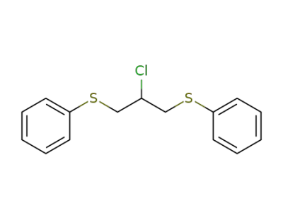 (2-chloropropane-1,3-diyl)bis(phenylsulfane)
