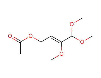 4,4-dimethoxy-3-methoxy-crotyl acetate